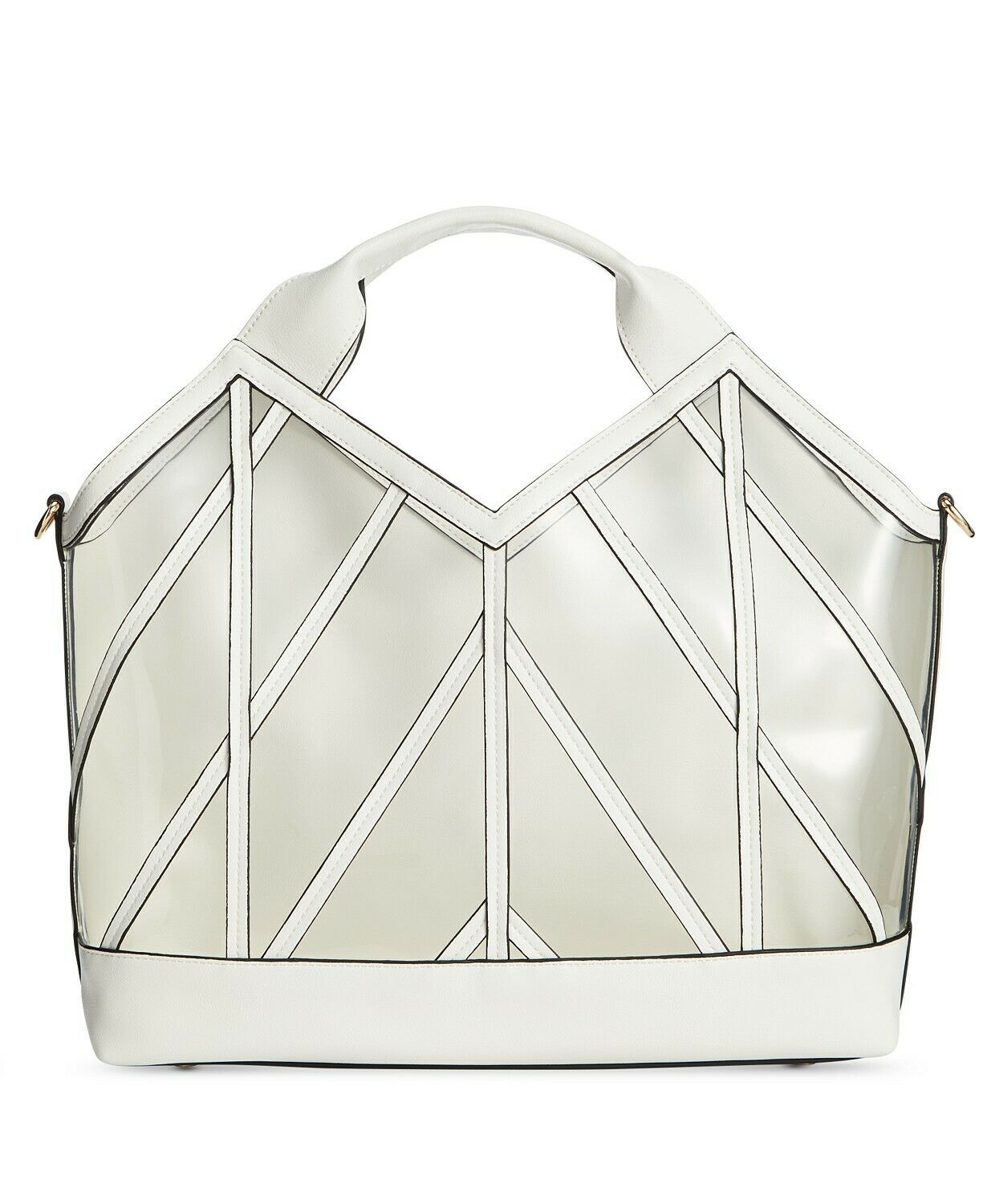 INC TRANSPERANT SATCHEL
