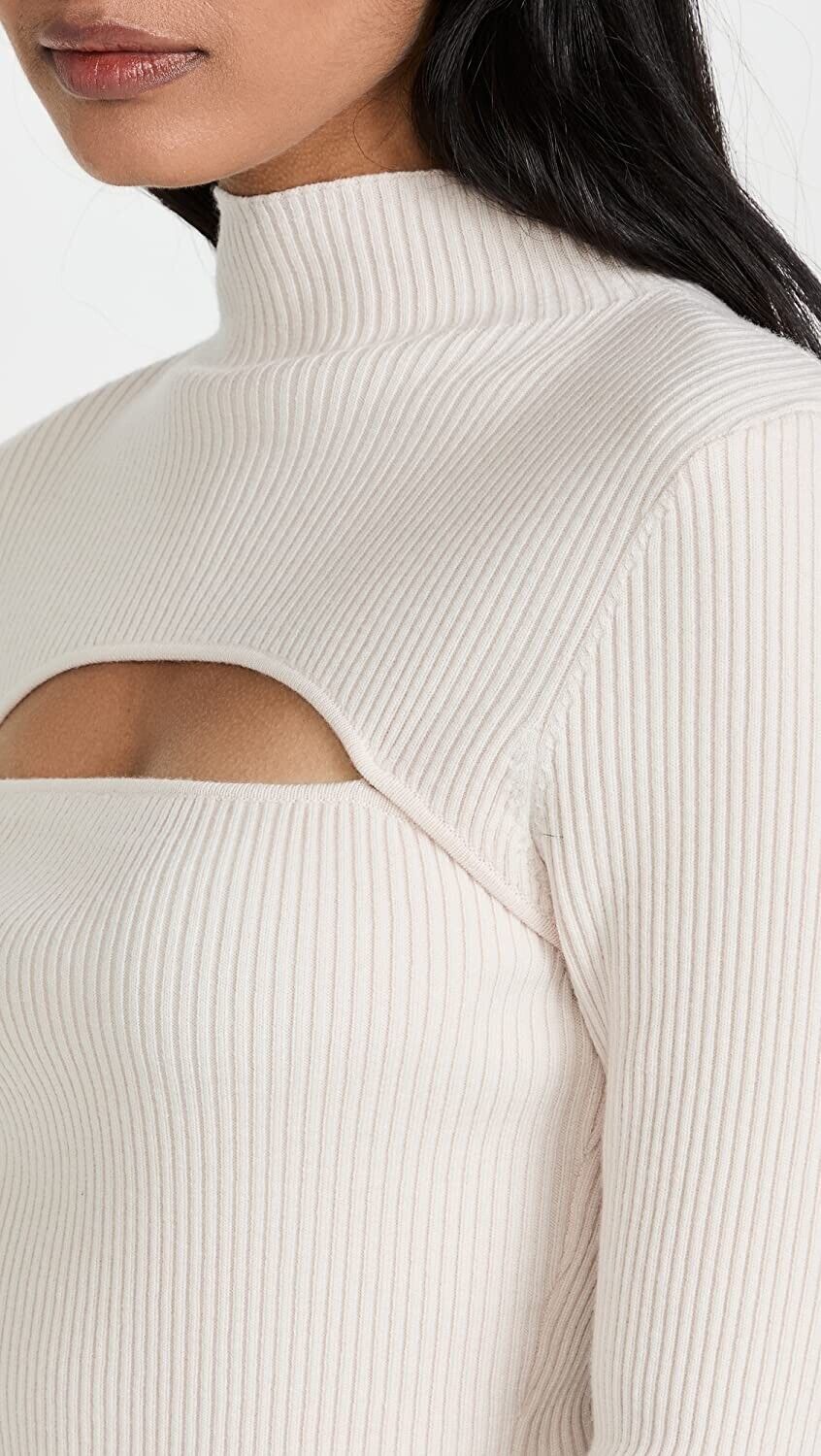 Женский свитер с вырезом Riya от Joe's Jeans Off White S