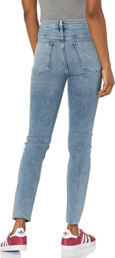 HUDSON Jeans Women's Barbara High Rise, Super Skinny Ankle Jean, Masterpiece, 24
