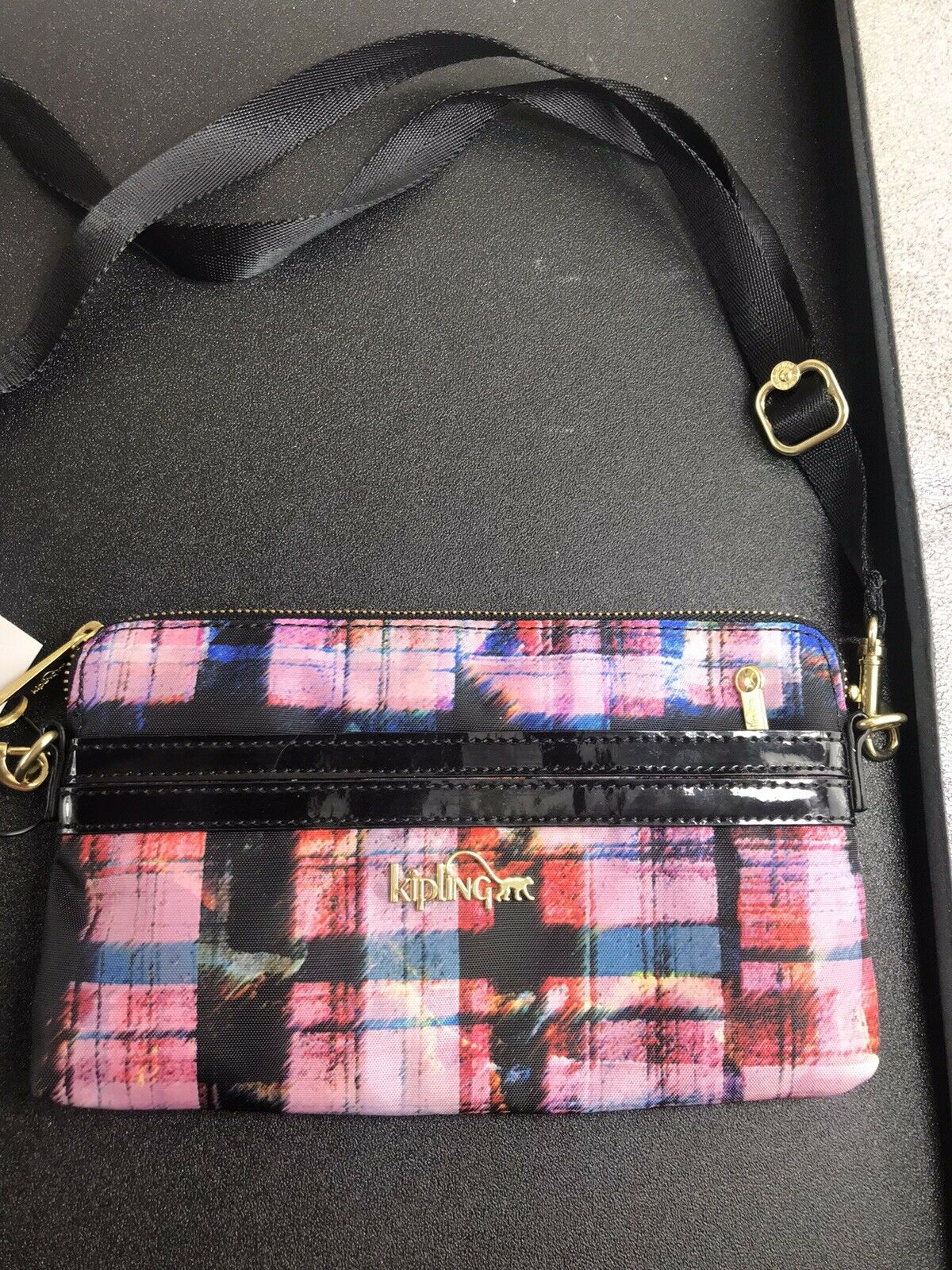 kipling iani crossbody whimsyplad