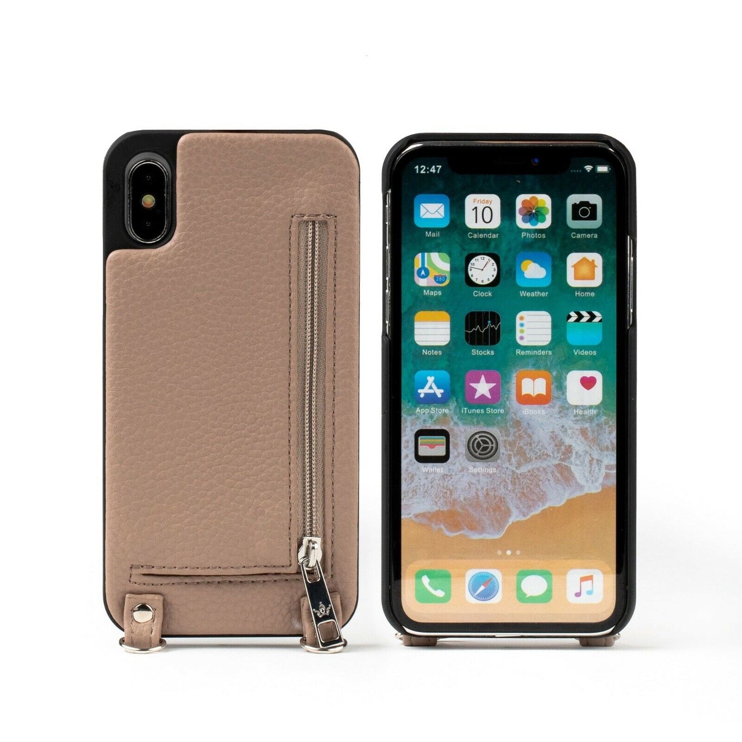 Coque iPhone pour femme Hera Jolene - X / XS Taupe