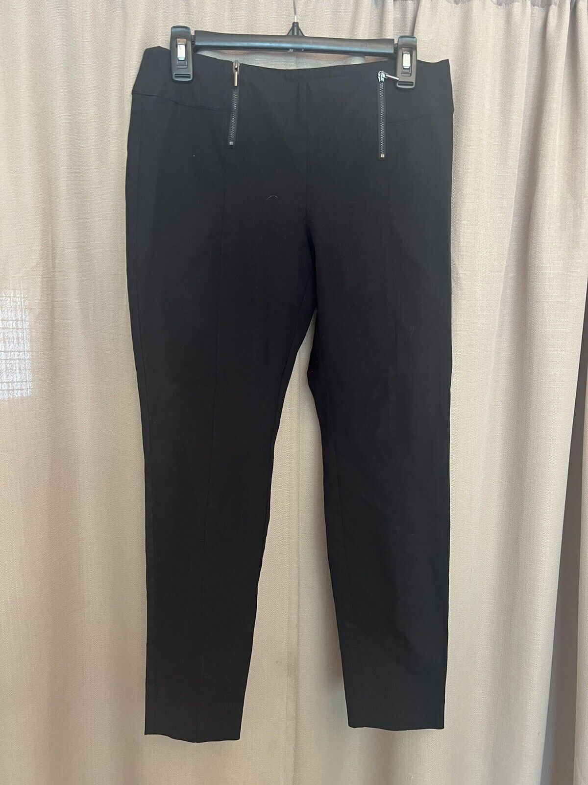 Женские облегающие брюки средней посадки Inc International Concepts Ponte, черные, 8P, новые с ценниками