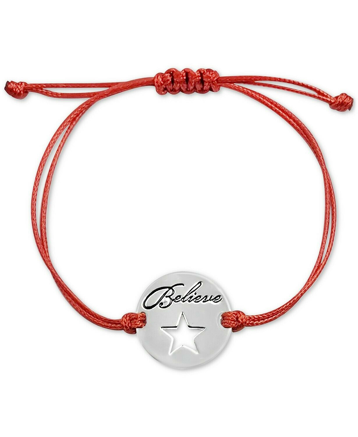 Macy's Make-A-Wish Believe Slider Bracelet