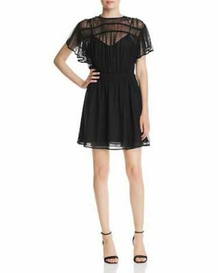 SCOTCH & SODA POLKA DOT MESH PARTY DRESS $198 - Outlet Designers