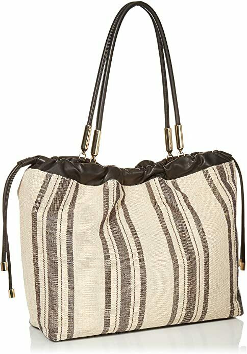 Calvin Klein Sienna Novelty Tote Black/Natural
