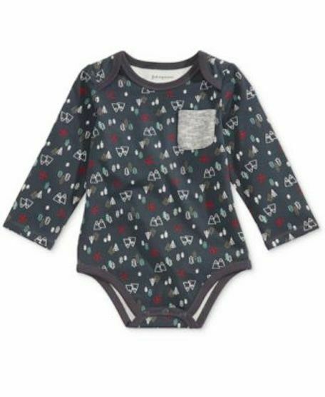 First Impressions Baby Boys Mountain-Print Bodys Total Eclipse Newborn