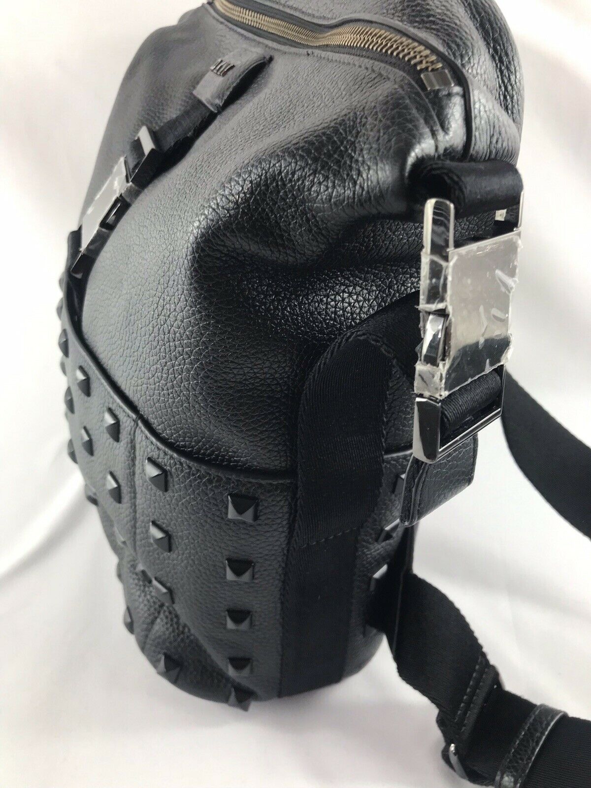 Dkny backpack black leather Styla ($268)