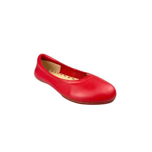 Cardinal Red Enchanted Weave Sahach Ballet Flats