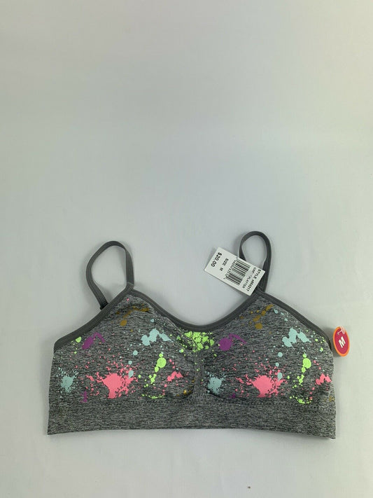 Active Teen Grey Sppatter Bra ($20) - Outlet Designers