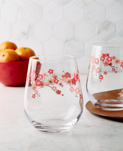 Holiday Lane Lunar New Year Wine Glasses, Set of 2