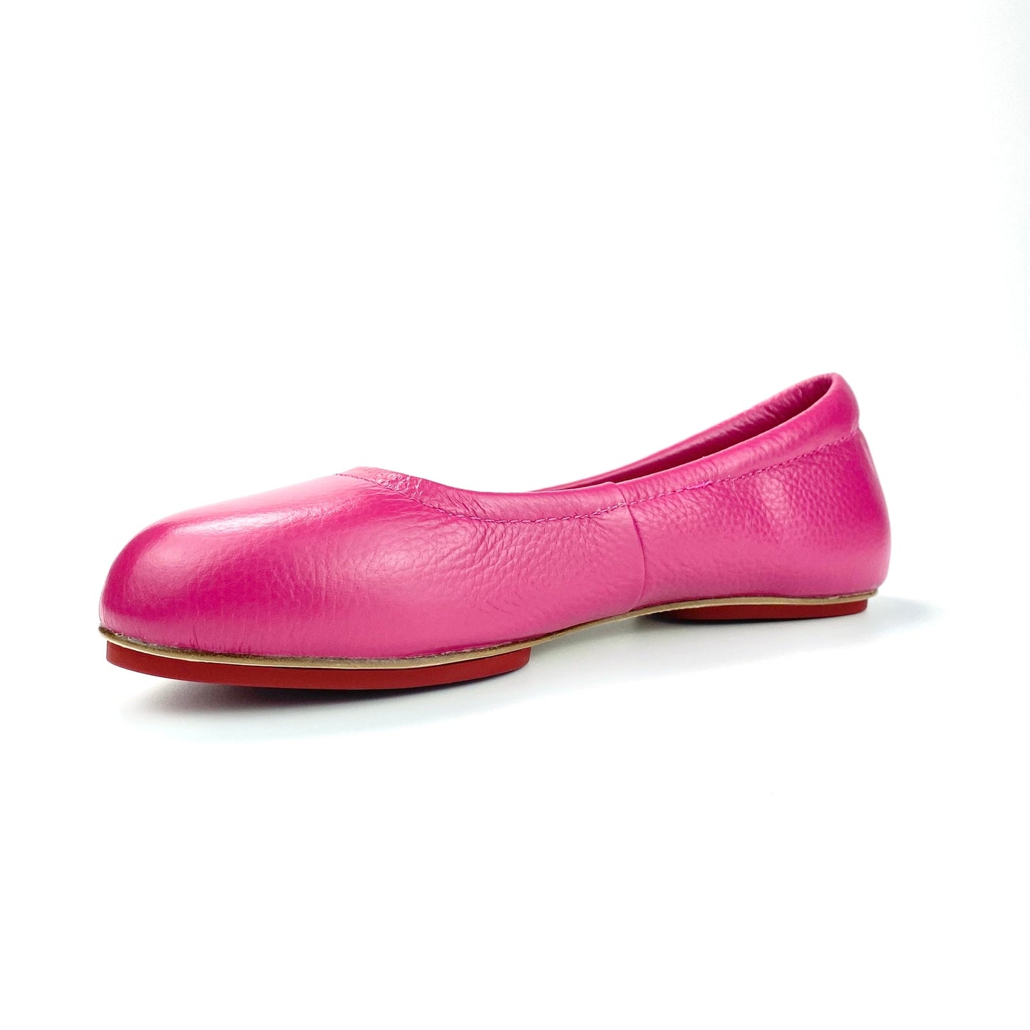 Blushing Pink Enchanted Weave Sahach Ballet Flats