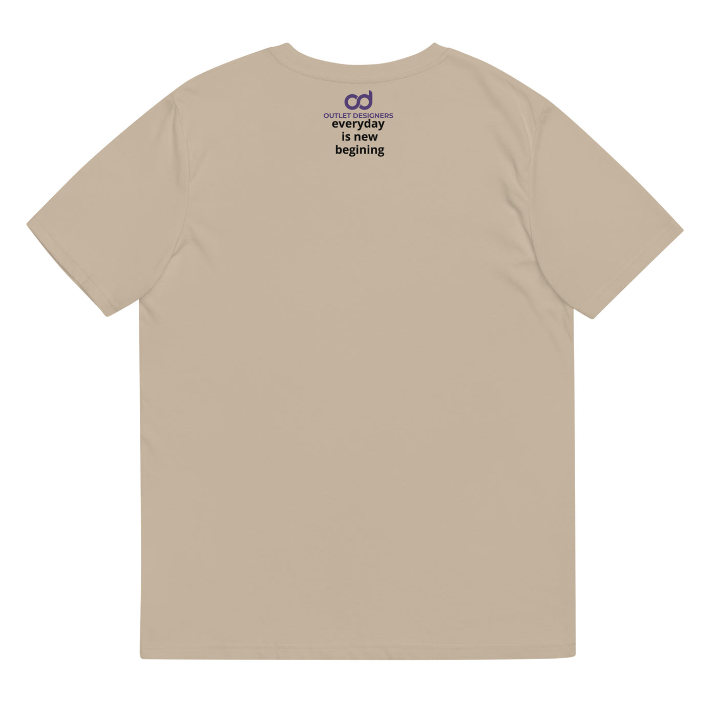 Unisex organic cotton t-shirt - Everyday is new beginning