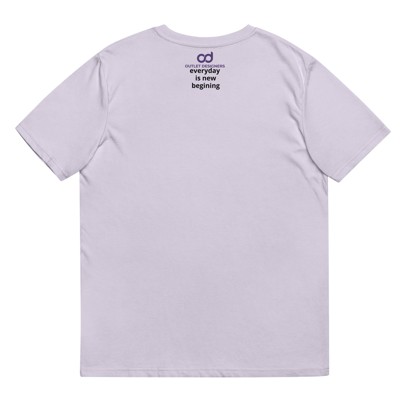 Unisex organic cotton t-shirt - Everyday is new beginning