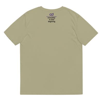 Unisex organic cotton t-shirt - Everyday is new beginning
