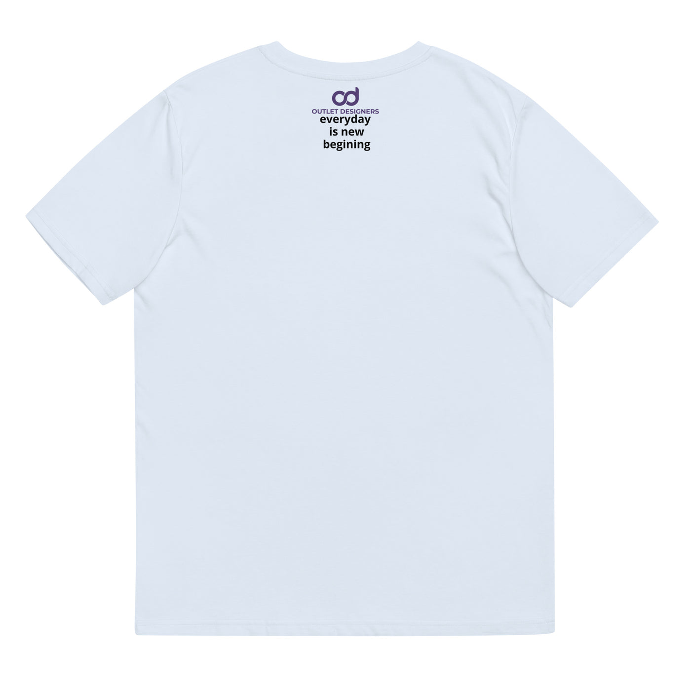 Unisex organic cotton t-shirt - Everyday is new beginning