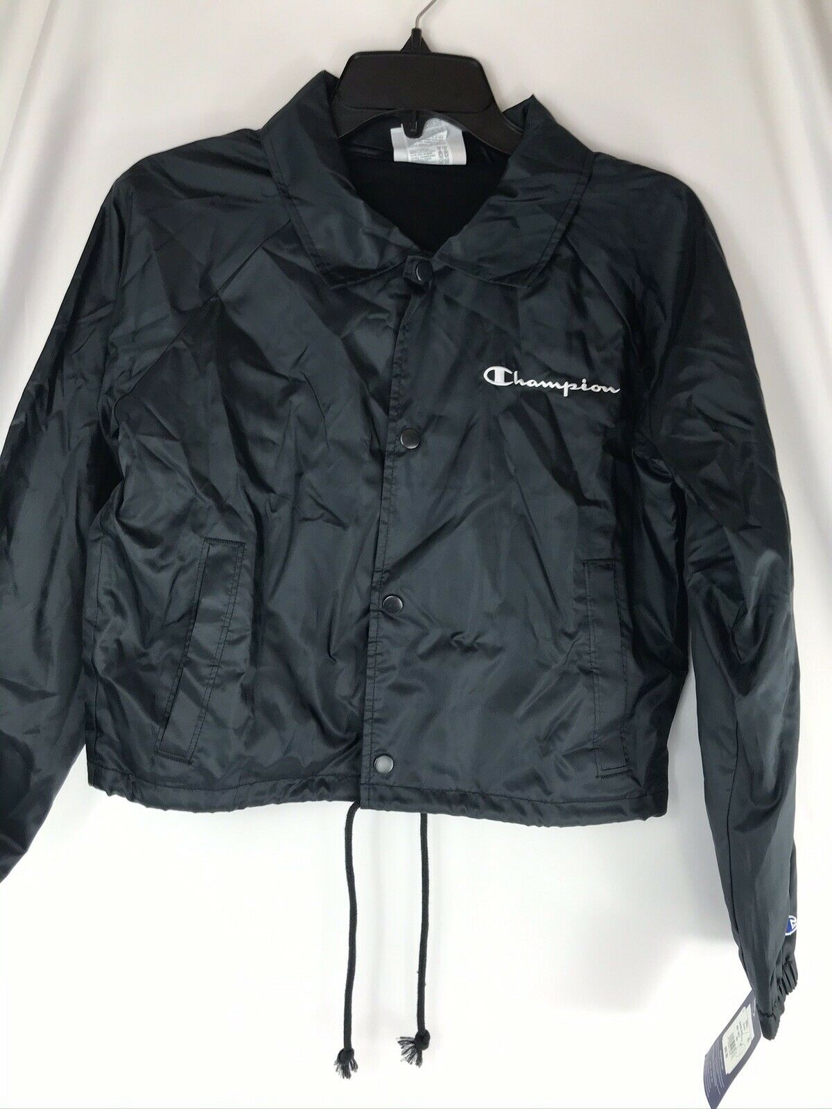Champion S Black Coachies Jacket