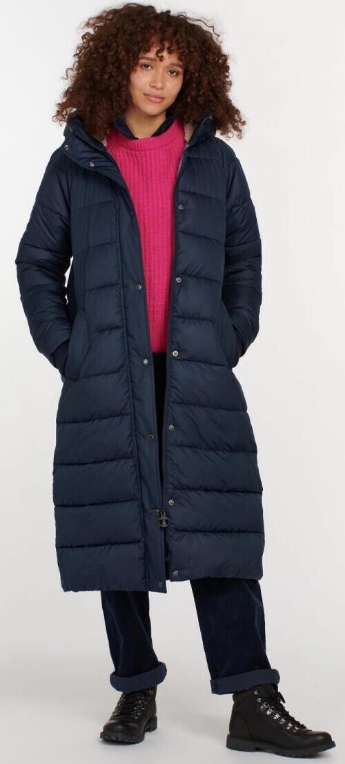 Barbour Crimdon Hooded Puffer Jacket Navy 8