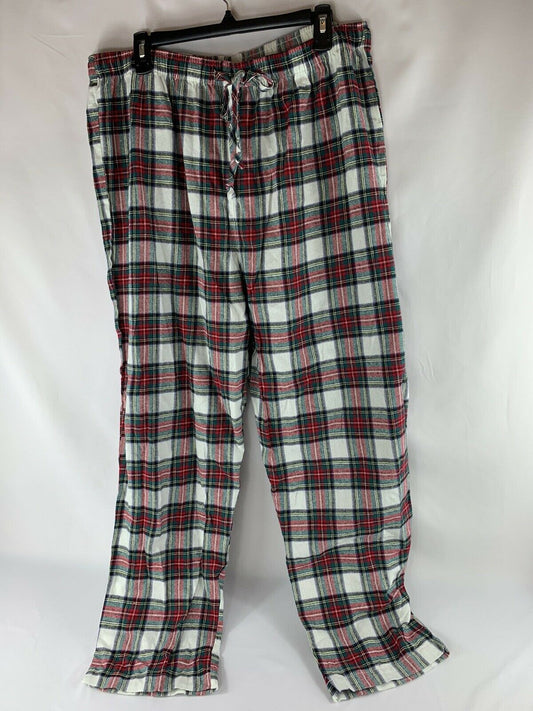 Family PJs Matching Holiday Plaid 1 Piece Pants Men XL
