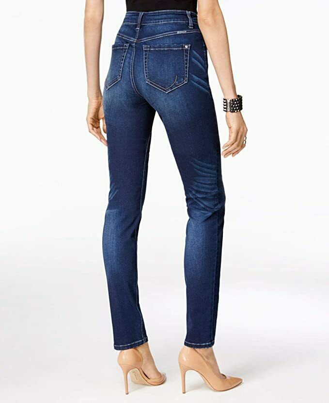 INC International Concepts Petite Rose Wash Skinny Jeans 0P