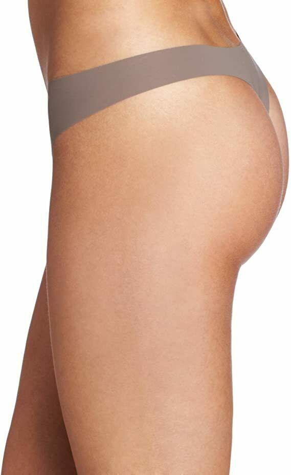 Calvin Klein Women's Invisibles Thong Panty L