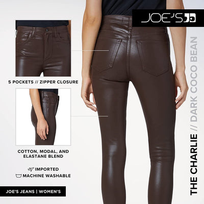 Joe's Jeans Women's The Charlie 1 Dark Coco Bean 24