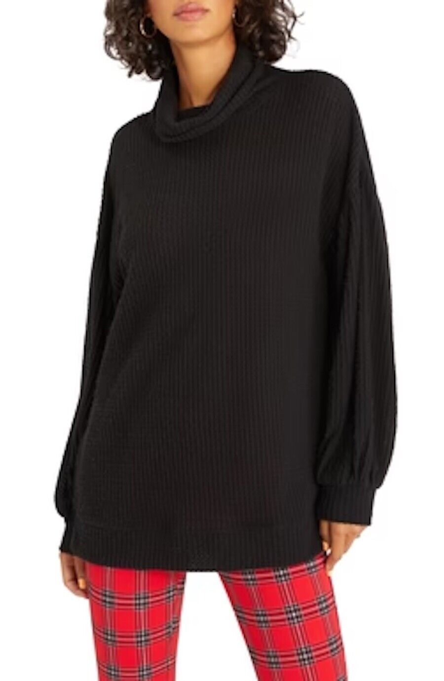 Sanctuary Feel the Love Waffle Tunic XXS