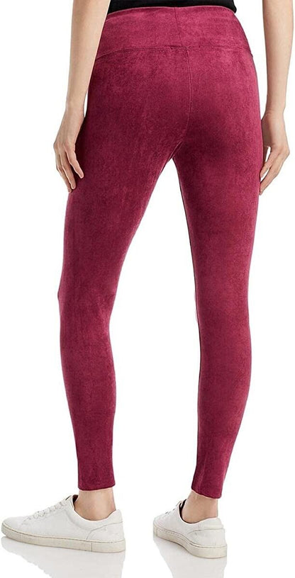 Legging en simili-suède à enfiler pour femme Bagatelle Violet M