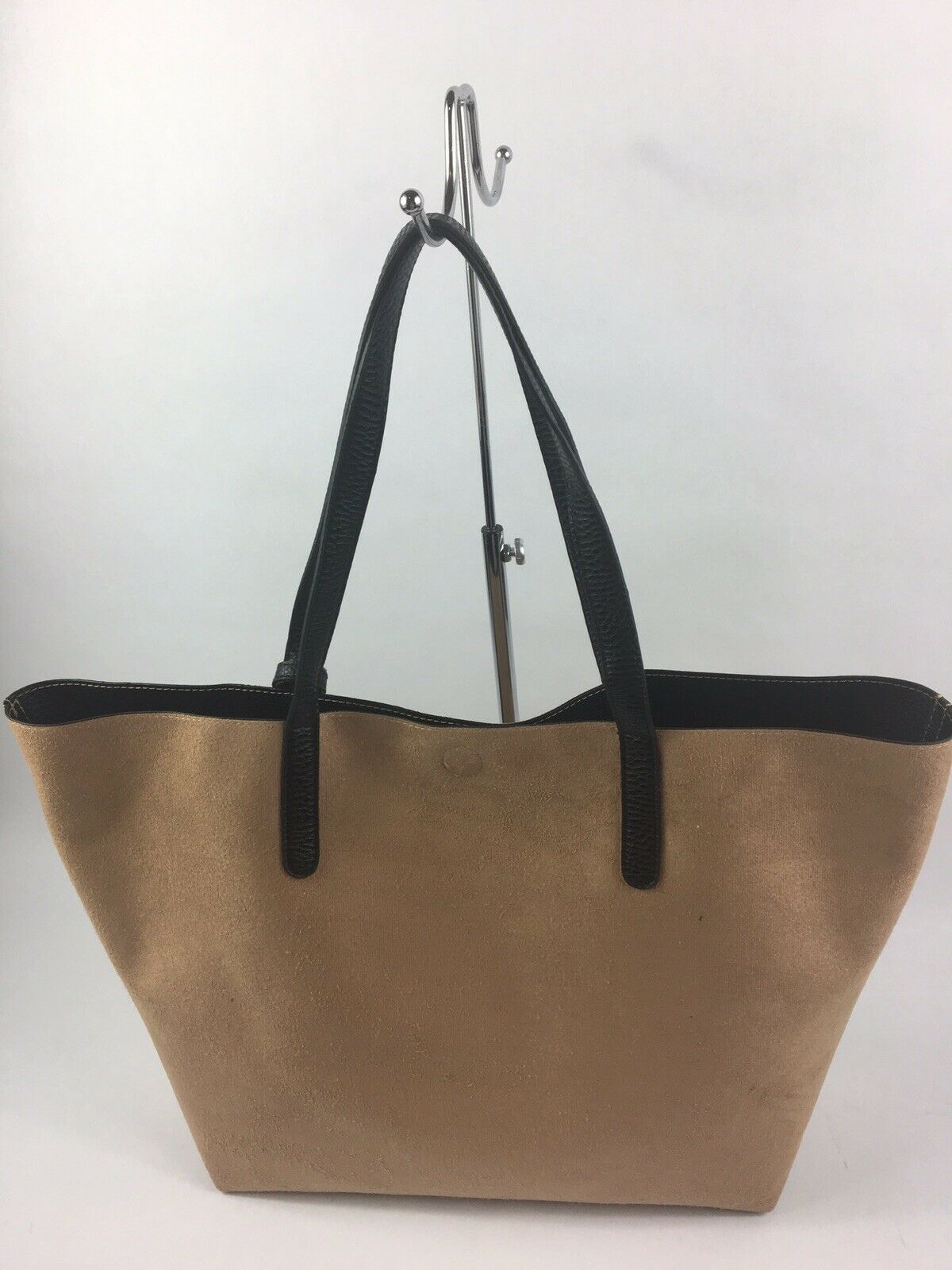 Style & Co Clean Cut Tote Butternut Wood/Black - Outlet Designers