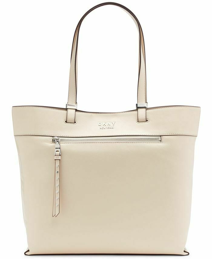 DKNY Iris Leather Tote Ivy