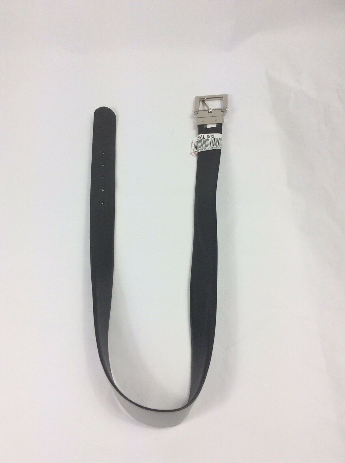DKNY 2 Side Belt BlackSilver - Outlet Designers