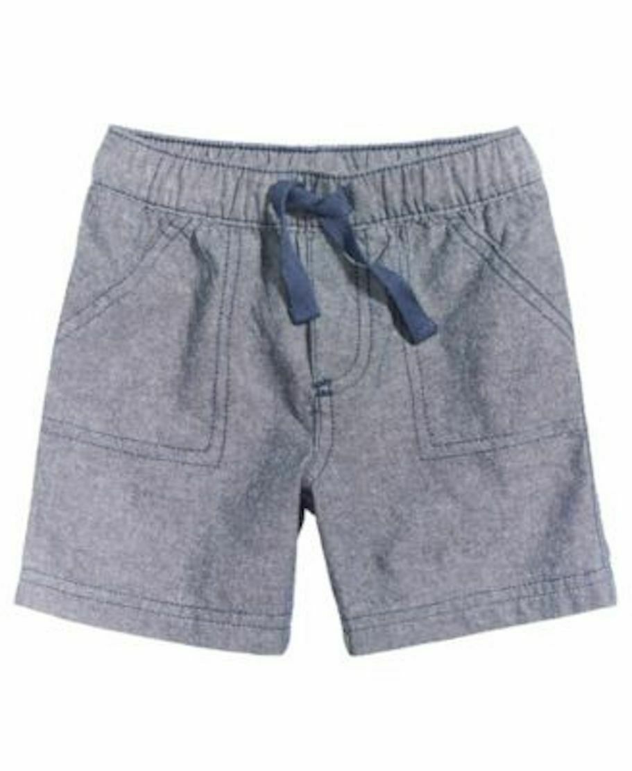 First Impressions Shorts Dark Navy Chambray12 months - Outlet Designers