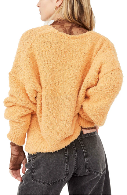 FREE PEOPLE Theo V-Neck Sweater M
