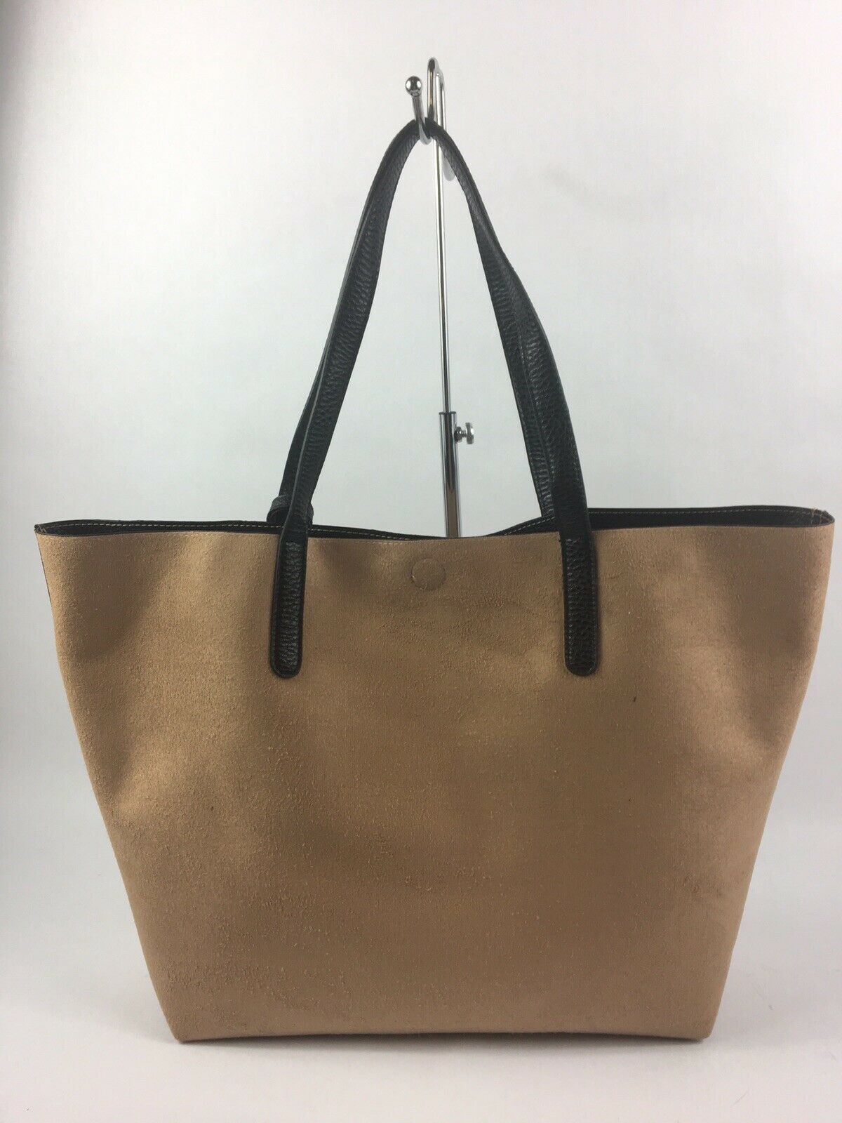 Style & Co Clean Cut Tote Butternut Wood/Black - Outlet Designers
