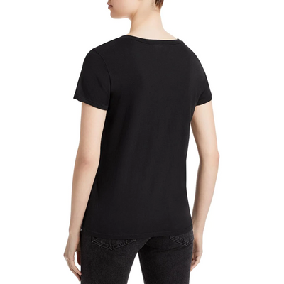 N:PHILANTHROPY SLATER CRISS CROSS FRONT COTTON T-SHIRT S