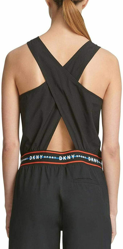 DKNY Sport Womens Running Workout Jumpsuit XS