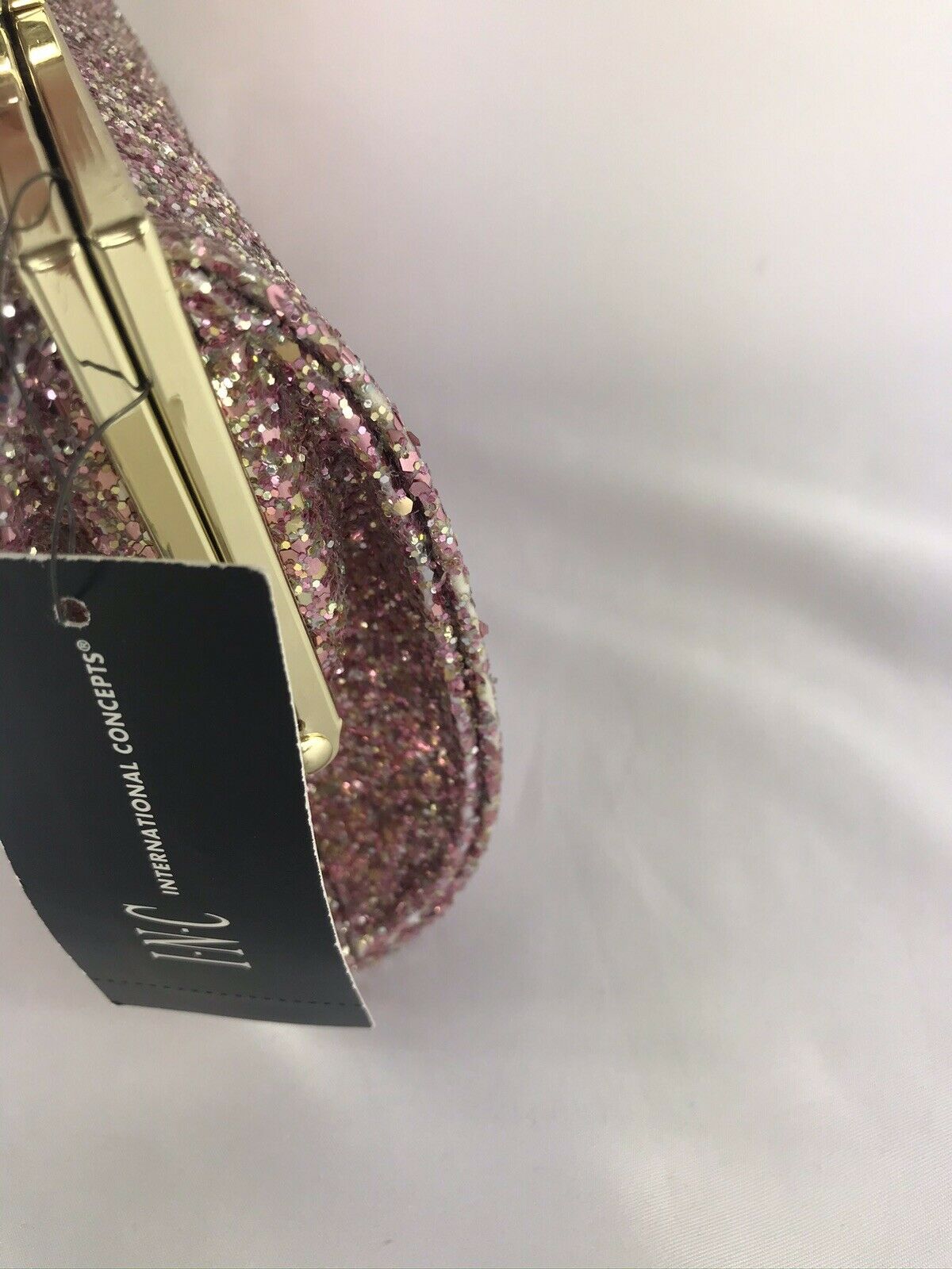 Inc Shiny Party Bag Pink ($79.50)