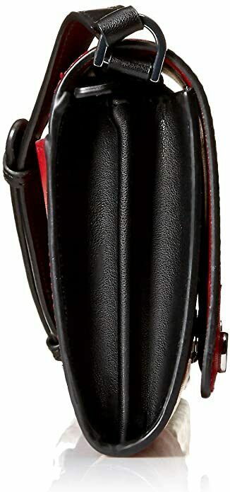 calvin klein saffiano leather backpack Calvin Klein Susan Saffiano Leather Flap Crossbody (Red)