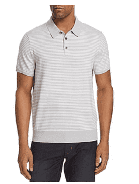 Michael Kors Striped Banded Polo Shirt - Outlet Designers