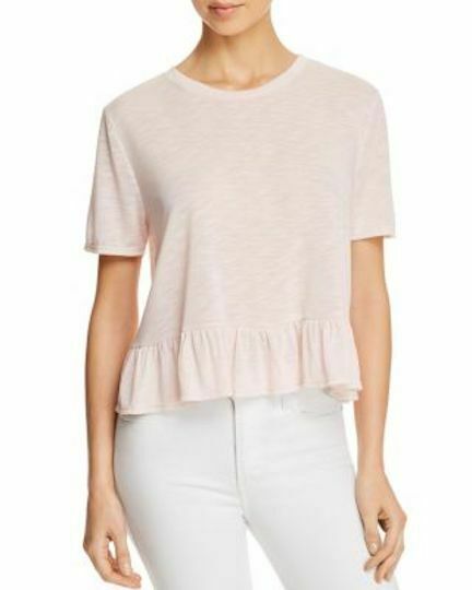 Sadie & Sage Women's Peplum Short Sleeves T-Shirt - Outlet Designers