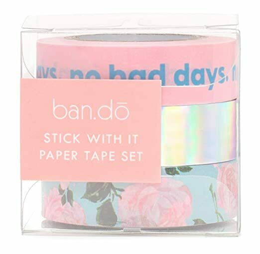 Ban.Do Stick with It Paper Tape Set Rose Parade