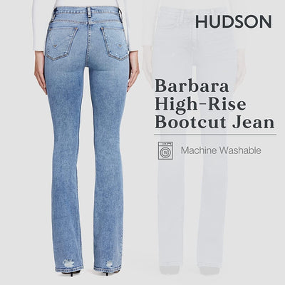 HUDSON Jeans Women's The Barbara Pure Shores 27