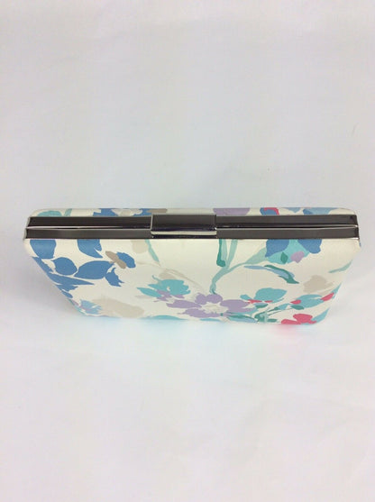 Calvin Klein Small Floral  Clutch FloralWhiteSilver $178 - Outlet Designers