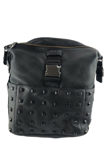 Dkny backpack black leather Styla ($268)