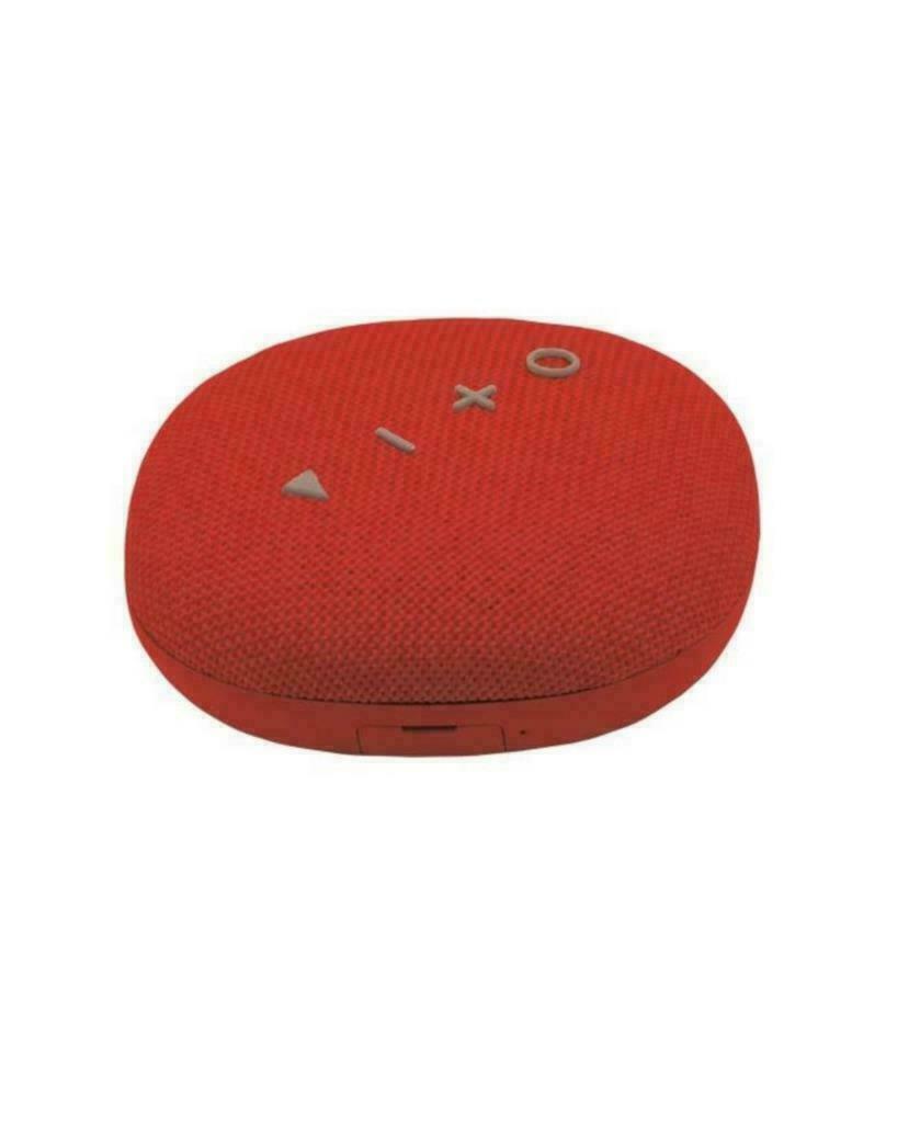 Polaroid Red Rugged Aquasplash Wireless Bluetooth Speaker With Travel Strap RED