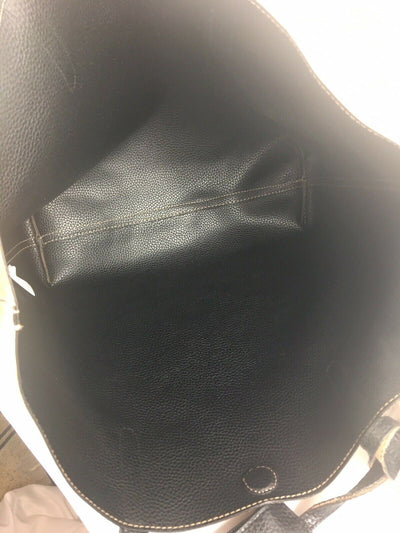 Style & Co Clean Cut Tote Butternut Wood/Black - Outlet Designers