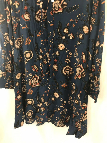 Sanctuary Harvest Moon Floral Bell Sleeves Casual Dress - Outlet Designers