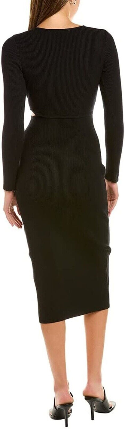 ASTR the label Alora Sweater dress Black MD, Medium