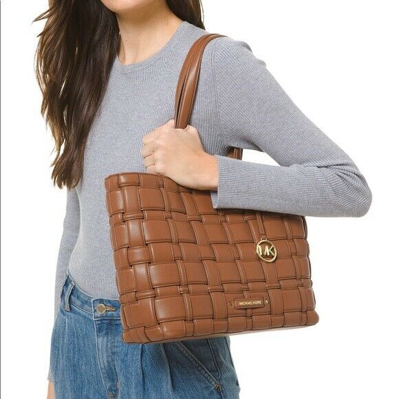 MICHAEL Michael Kors Ivy Woven East West Tote