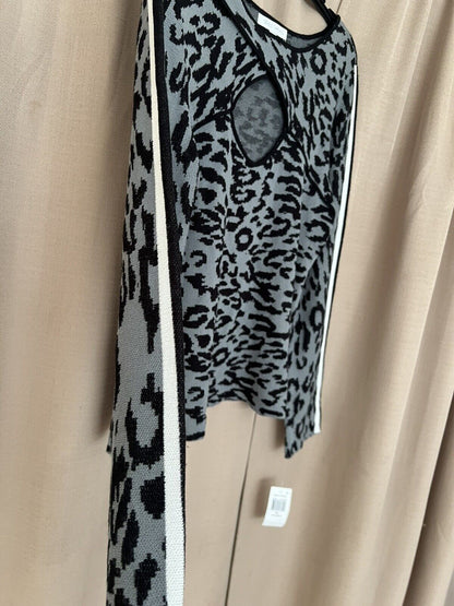 The Single Thread XL Septemoer Leopard Sweater