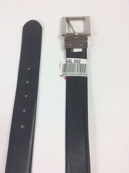 DKNY 2 Side Belt BlackSilver - Outlet Designers